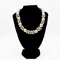 Pearl Moissanite Fashion Jewelry Necklaces Round Hoop Shape For Women