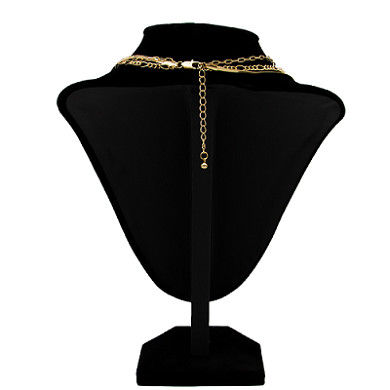 Gold Fashion  Diamond Castle Necklace Carnelian Pendant Necklace For Women
