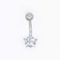 Hollywood 8mm Star Belly Button Piercing 316 Stainless Steel