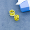 13mm Yellow Flower Ear Plug Tunnels Acrylic Gauged Ear Jewelry