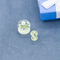 Dried Flowers Inside Ear Tunnel Piercing Jewelry Acrylic Faux Opal 2G