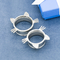 304 Stainless Steel Ear Plug Tunnels Silver Cat Small Gauge Earrings OEM ODM