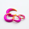 Acrylic Classic Unisex Spiral Ear Tapers 4G 75G mixed color OEM ODM