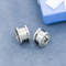 Double Flared Tunnel Earrings With Screw Stainless Steel Ear Stretchers